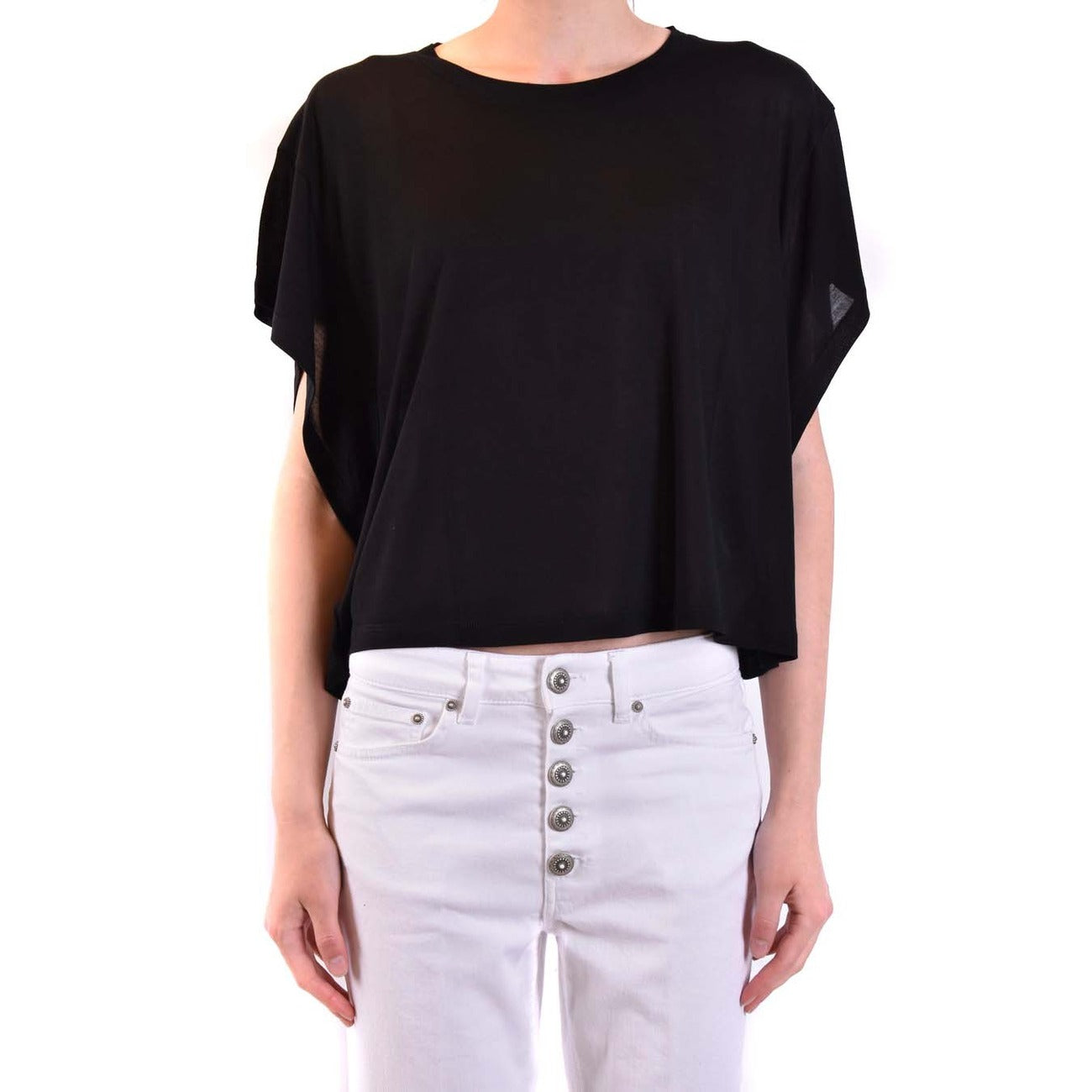 2430106 Dondup T-Shirt Nera Donna