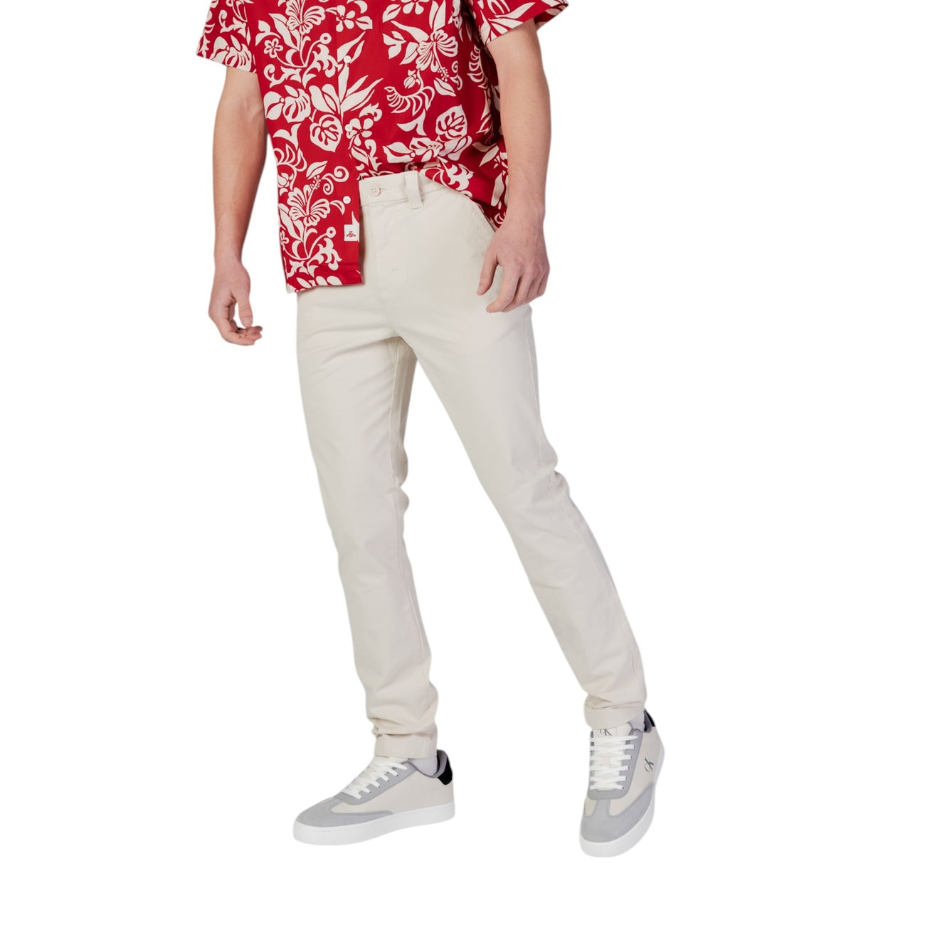 2408068 Tommy Hilfiger Jeans Pantaloni Beige Uomo