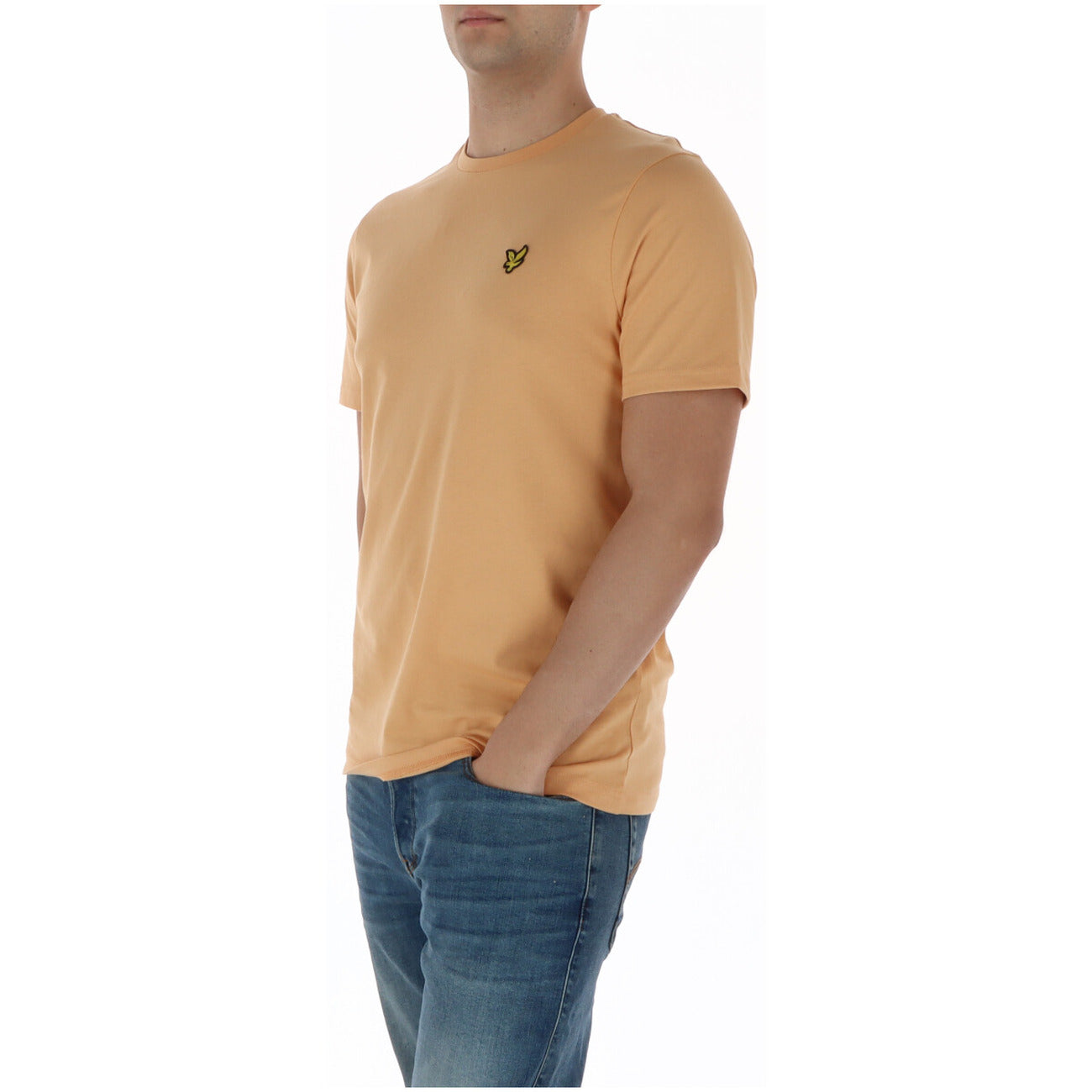 2456827 Lyle & Scott T-Shirt Arancione Uomo