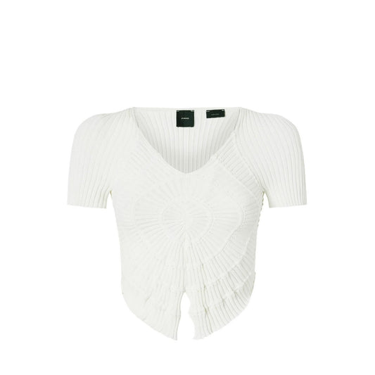2473473 Pinko Top Bianco Donna