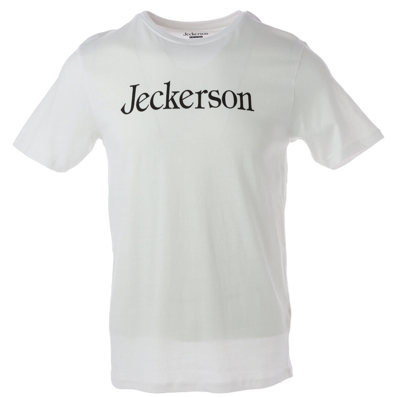 362836 Jeckerson T-Shirt Bianco Cotone Slim Uomo