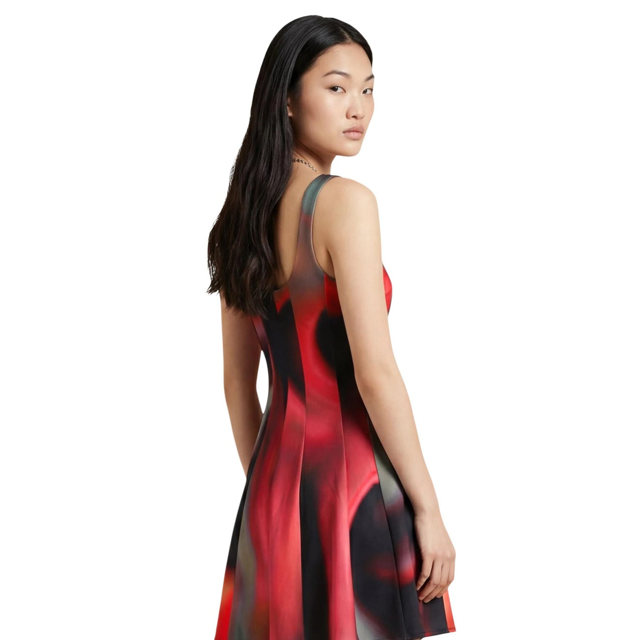 510020 Desigual Abito Nero Donna Primavera/Estate