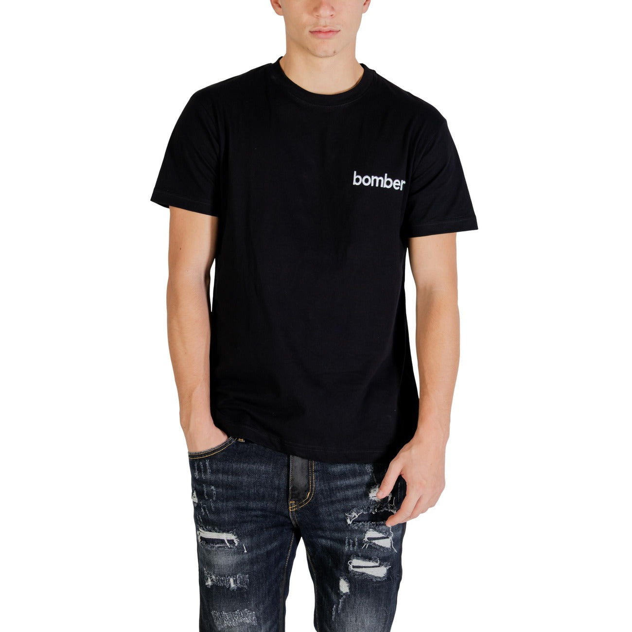 2257069 Hydra Clothing T-Shirt Nero Monocromo Uomo