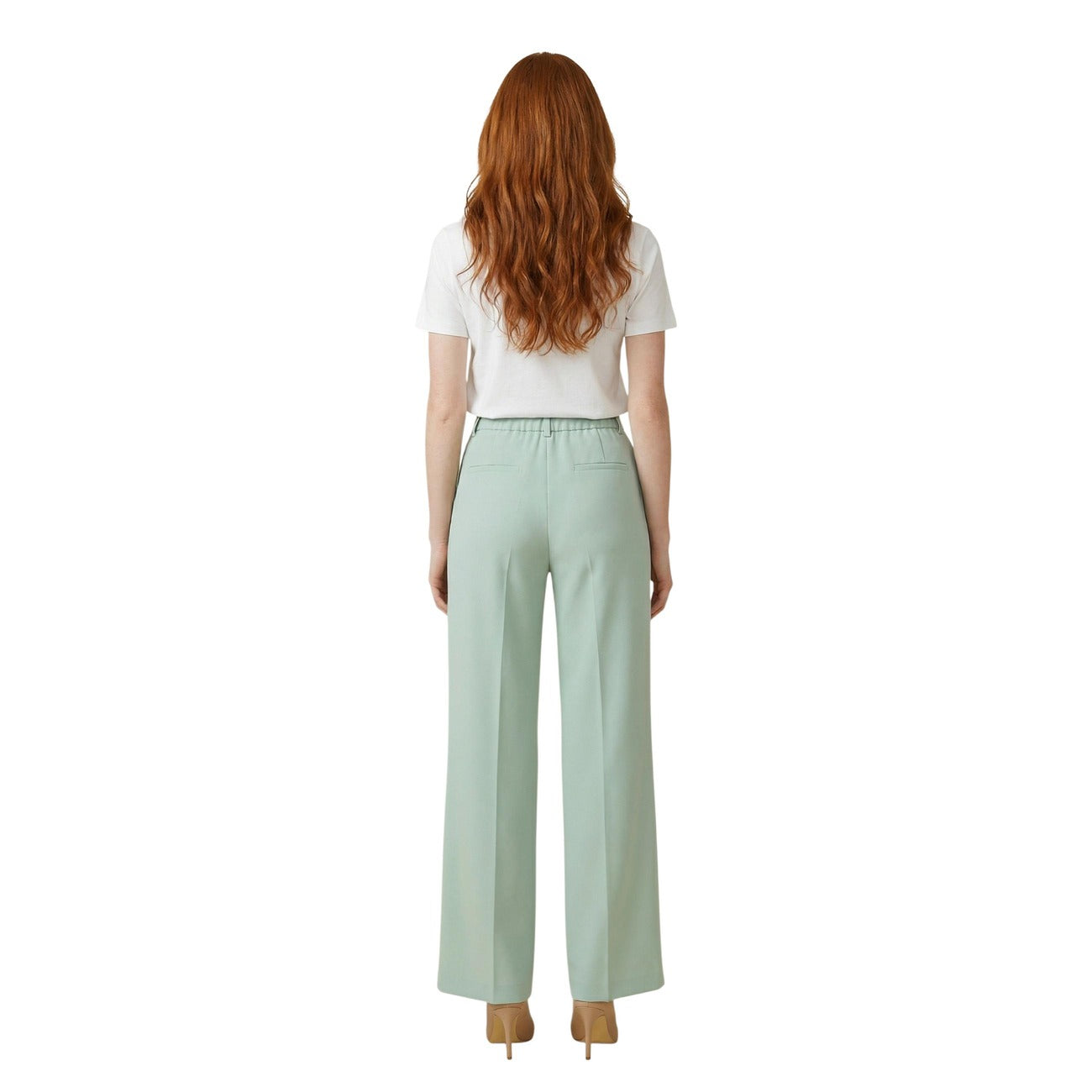 511744 Artigli Pantaloni Verdi Donna Primavera/Estate
