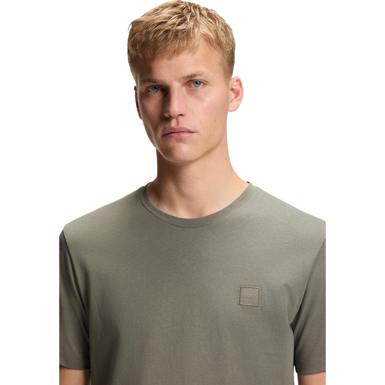 2454814 Boss T-Shirt Grigio Uomo