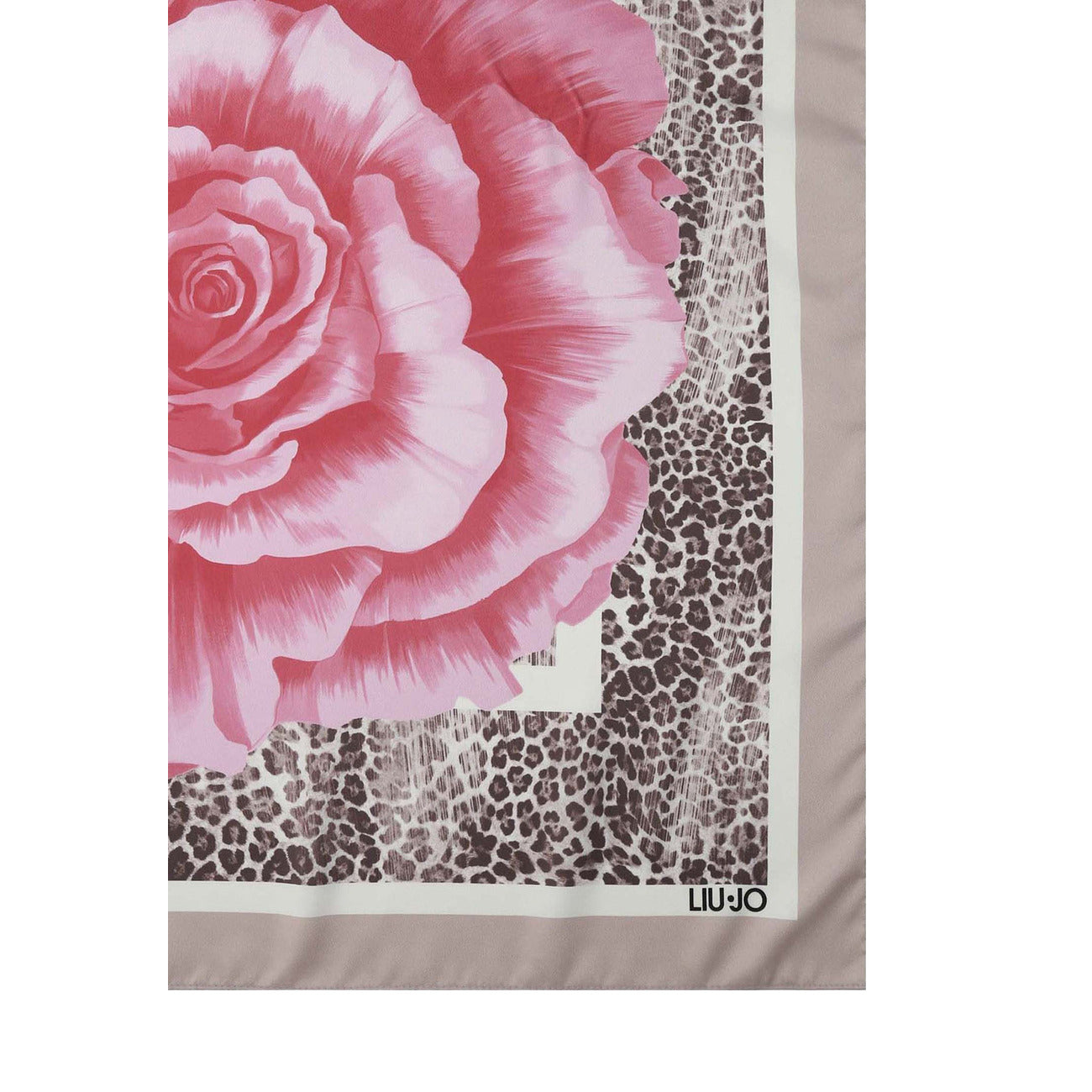2450613 Liu Jo Sciarpa Rosa Stampa Donna