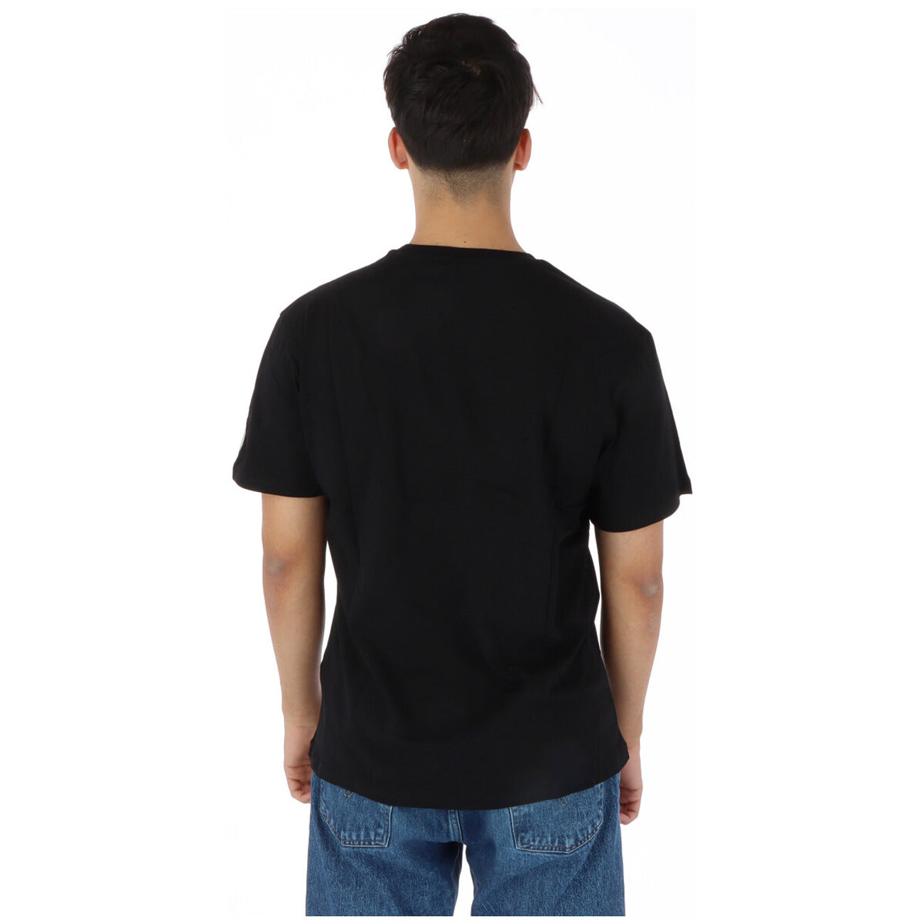 378087 North Sails T-Shirt Nero Stampa Uomo