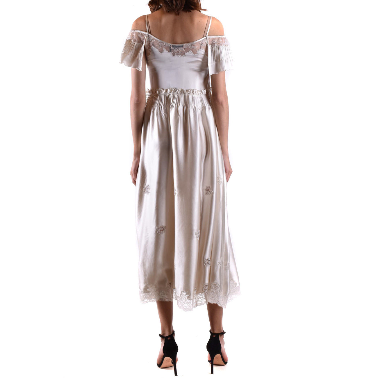 511979 Twinset Abito Bianco Donna Primavera/Estate