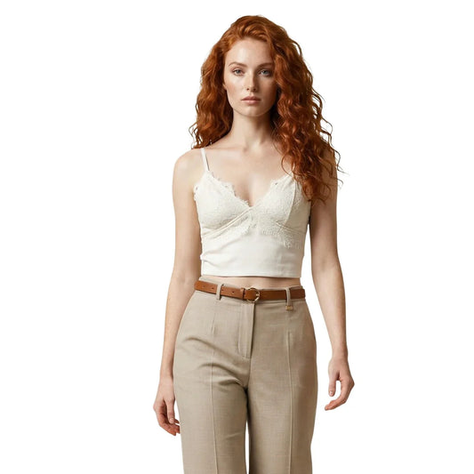 514485 Artigli Top Beige Donna Primavera/Estate