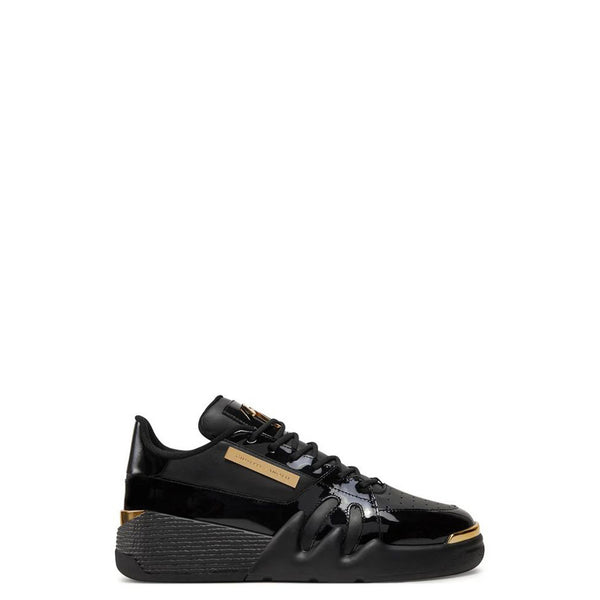 Sneakers Nero Pelle Uomo