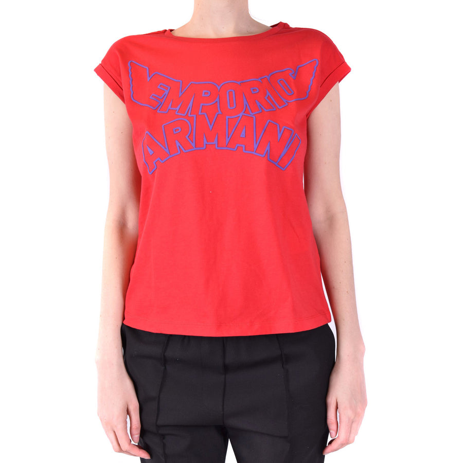 T-Shirt Con Stampa Logo Ad Arco