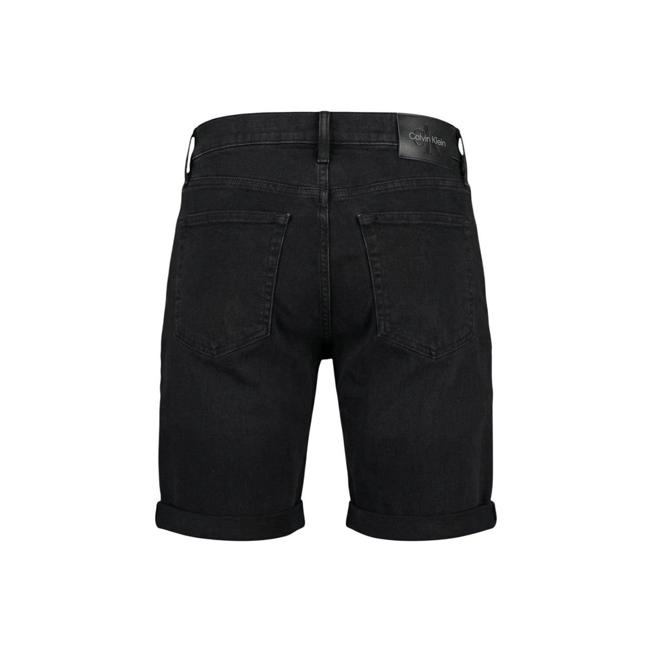 2454664 Calvin Klein Jeans Bermuda Nero Zip Tasche Uomo