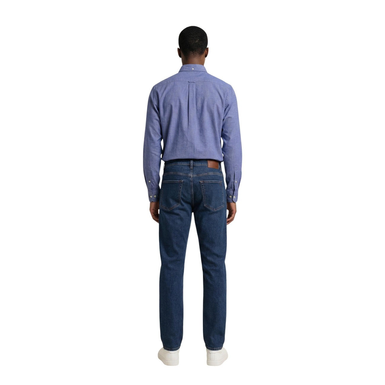 2460107 Gant Camicia Azzurro Uomo