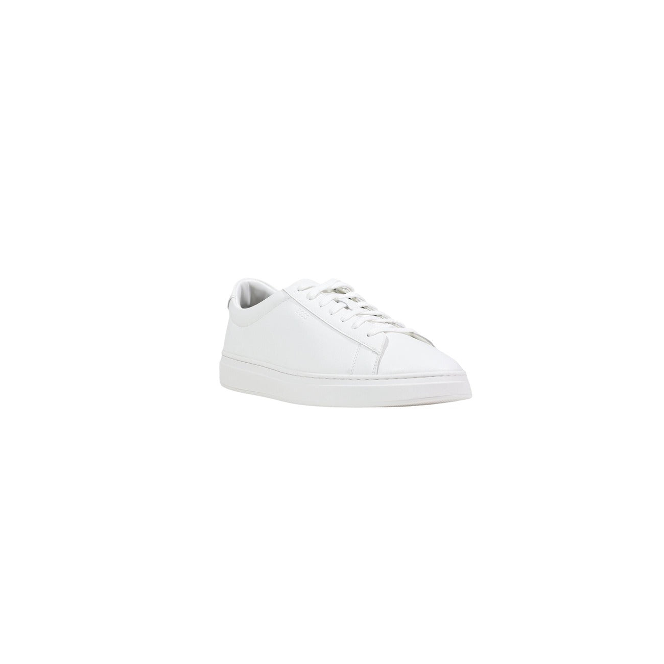 504047 Boss Sneakers Bianco Pelle Uomo