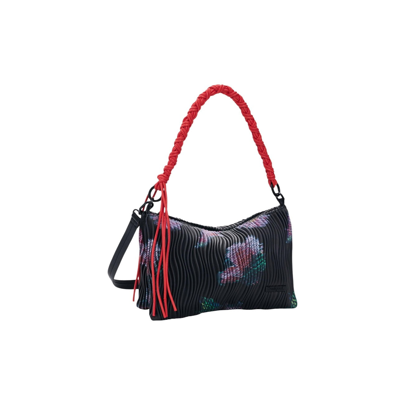 2451193 Desigual Borsa Nera Tracolla Poliestere