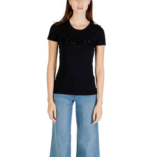 Logo Segquins Tee T-Shirt Donna