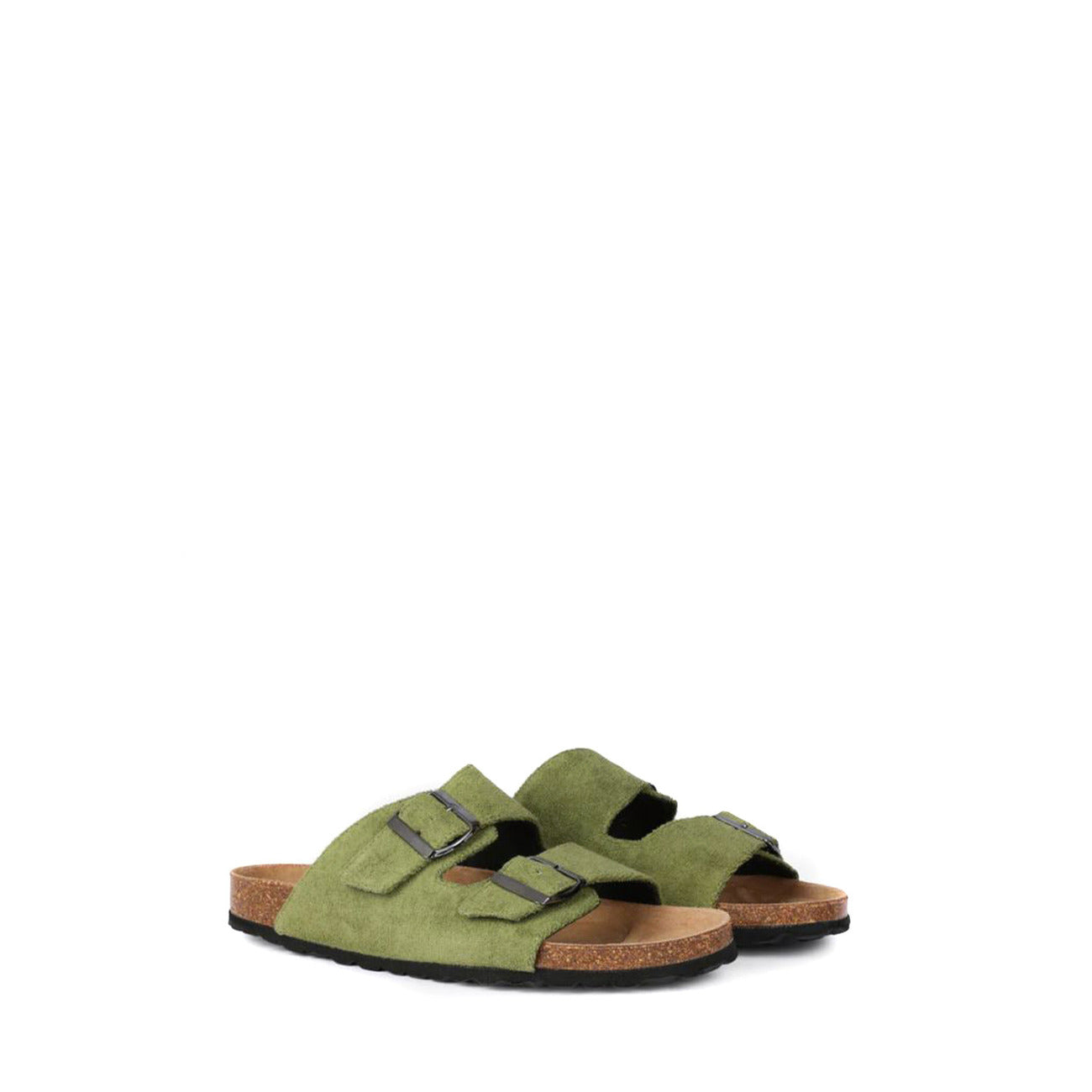 491316 Mc2 Saint Barth Ciabatte Verdi Cotone Donna