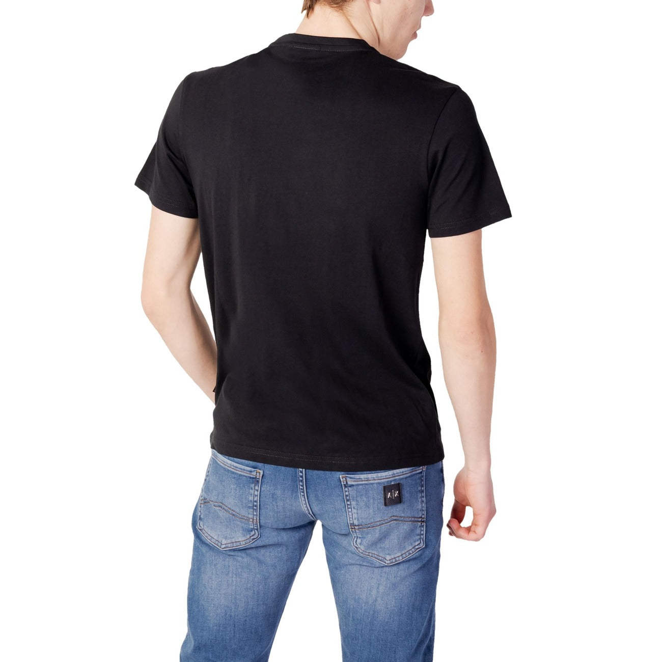 2411943 Napapijri T-Shirt Nera Monocromo Uomo