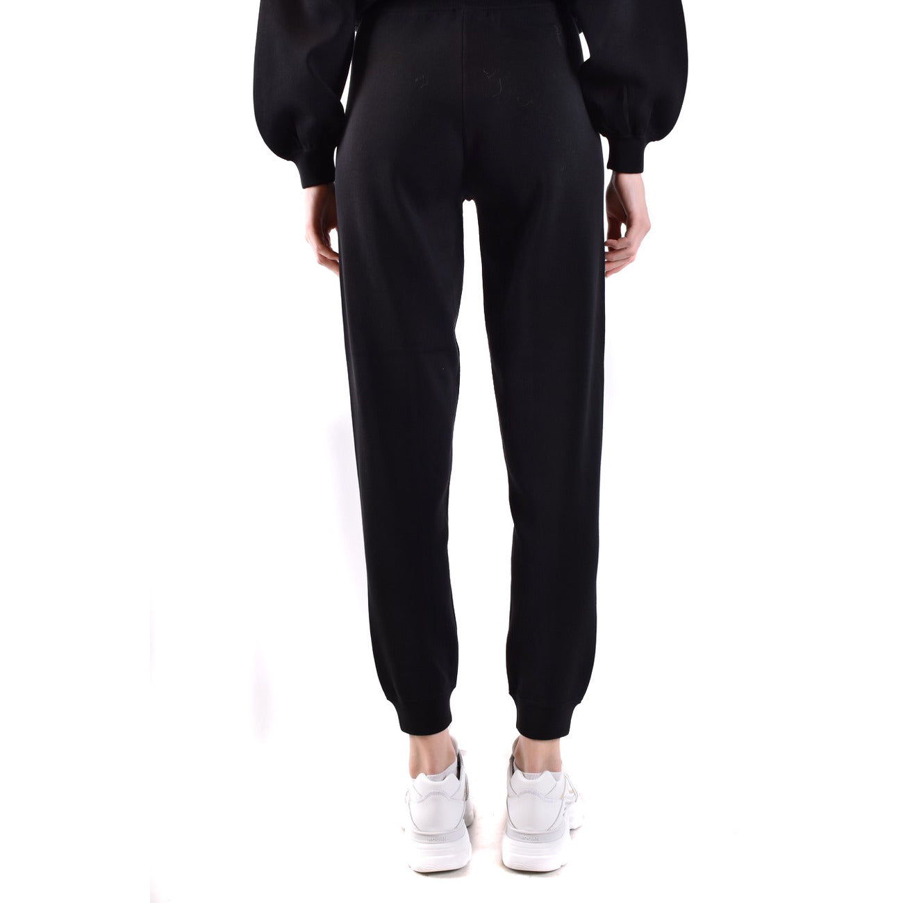 2438472 Pinko Pantaloni Neri Donna Cotone 66% Lacci