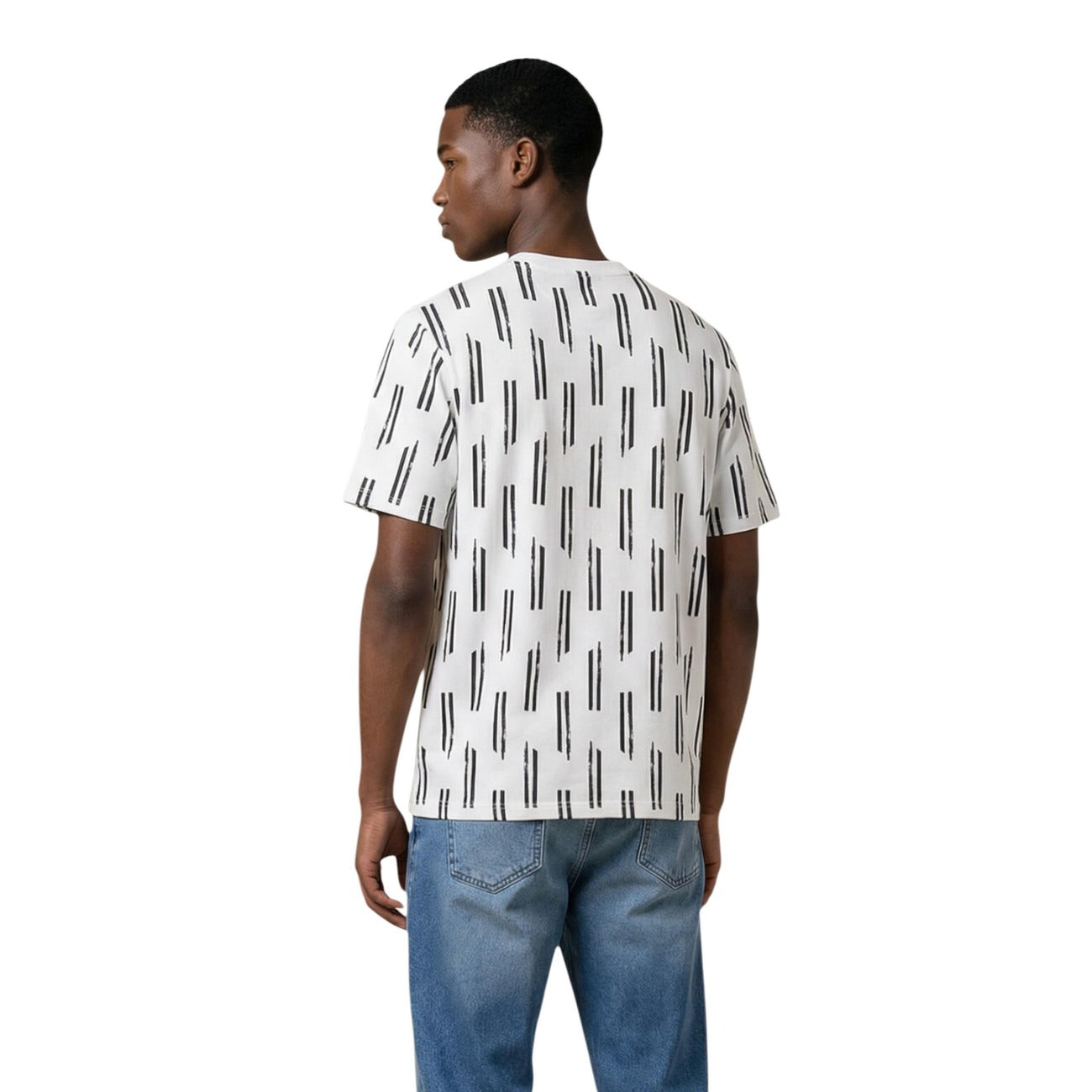 2451745 Antony Morato T-Shirt Blu Stampa 100% Cotone Uomo