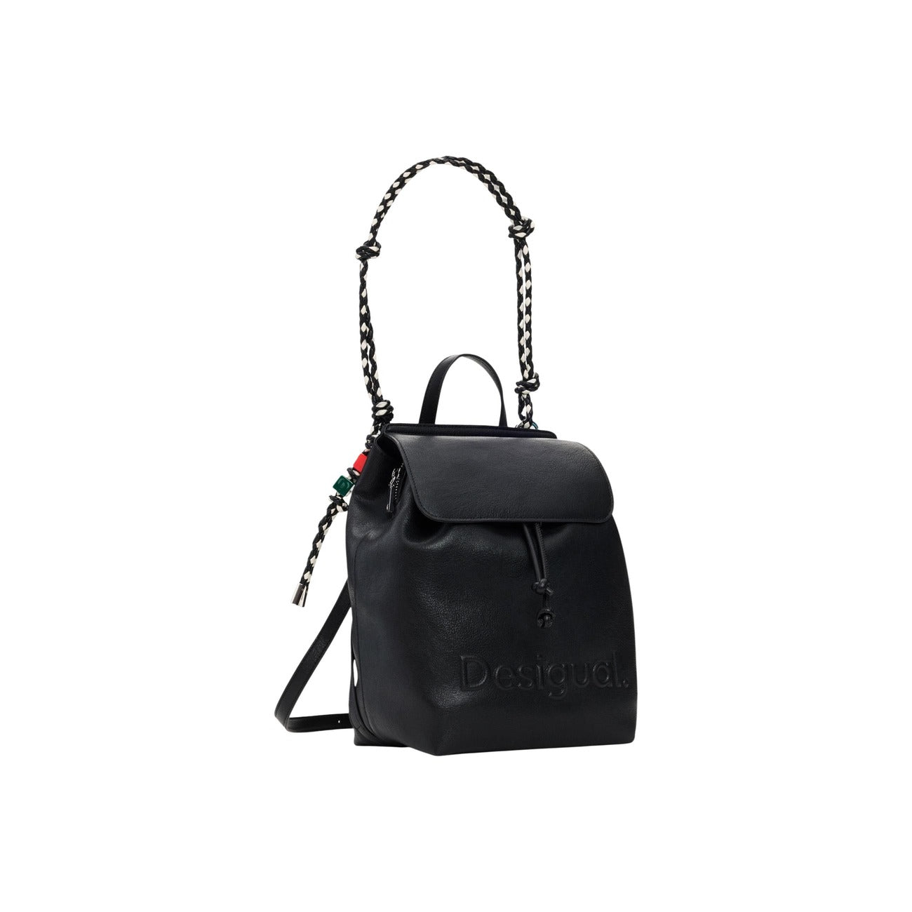 2453172 Desigual Zainetto Nero Mano Poliestere