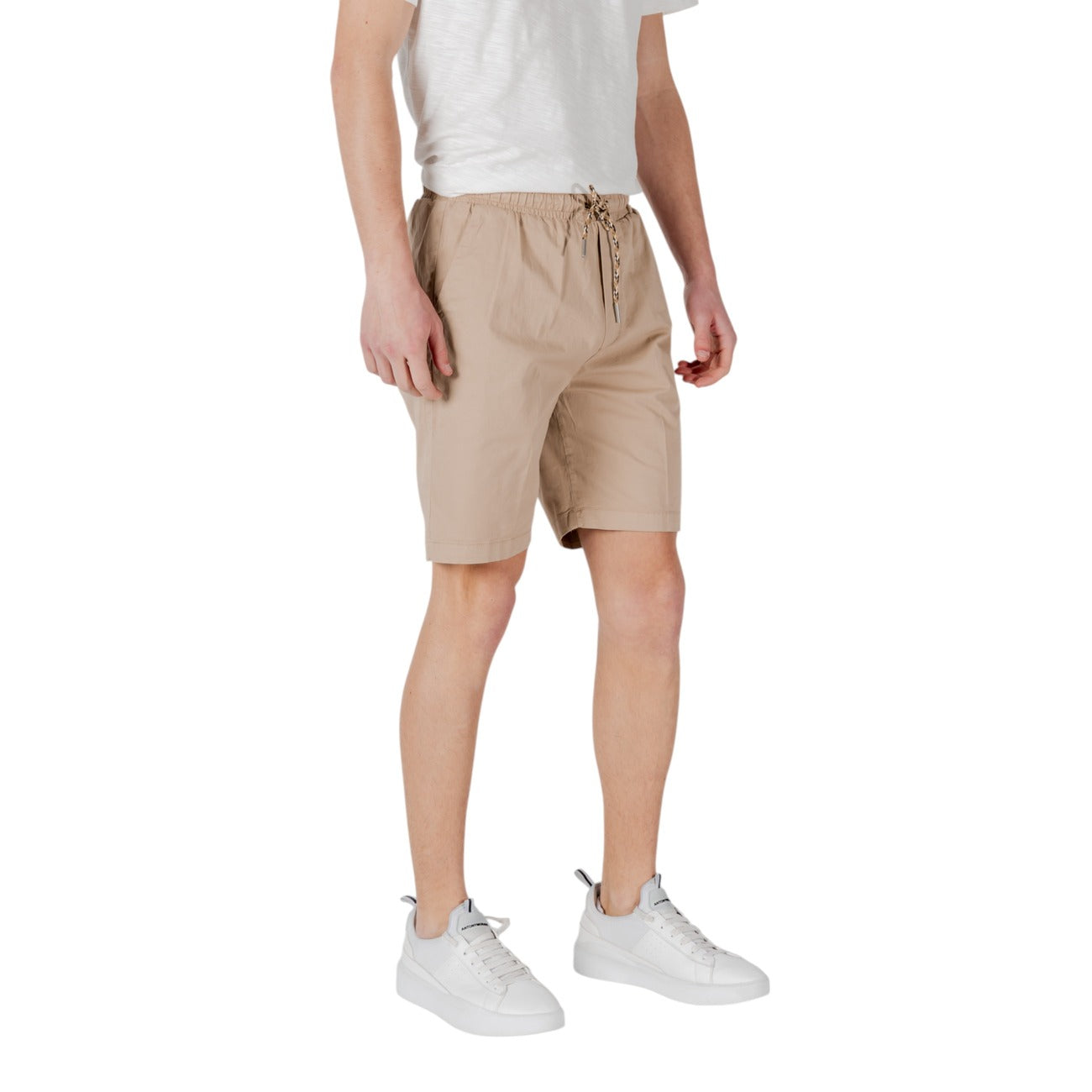 2417729 Gianni Lupo Bermuda Beige Uomo