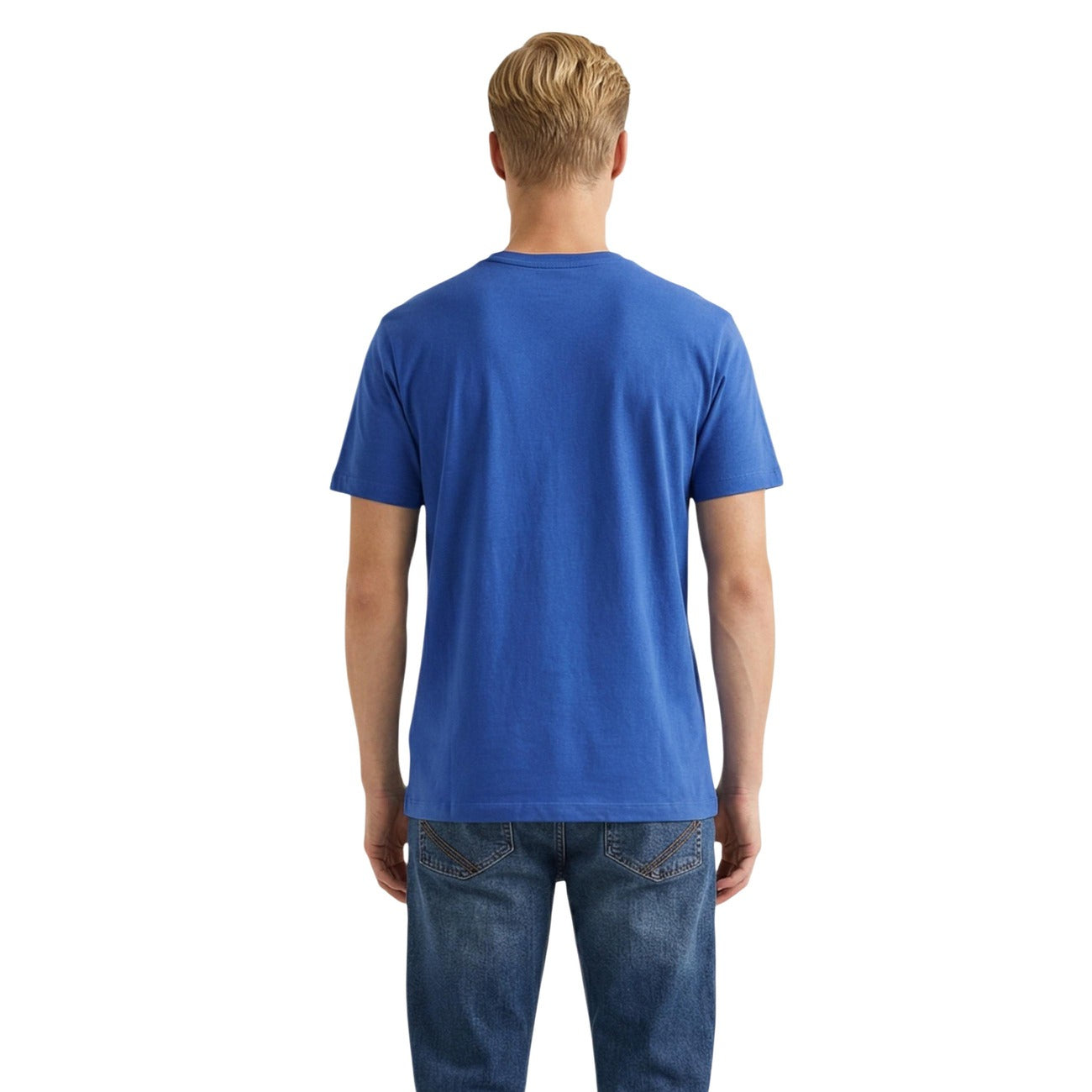 2461147 U.S. Polo Assn. T-Shirt Azzurra Uomo