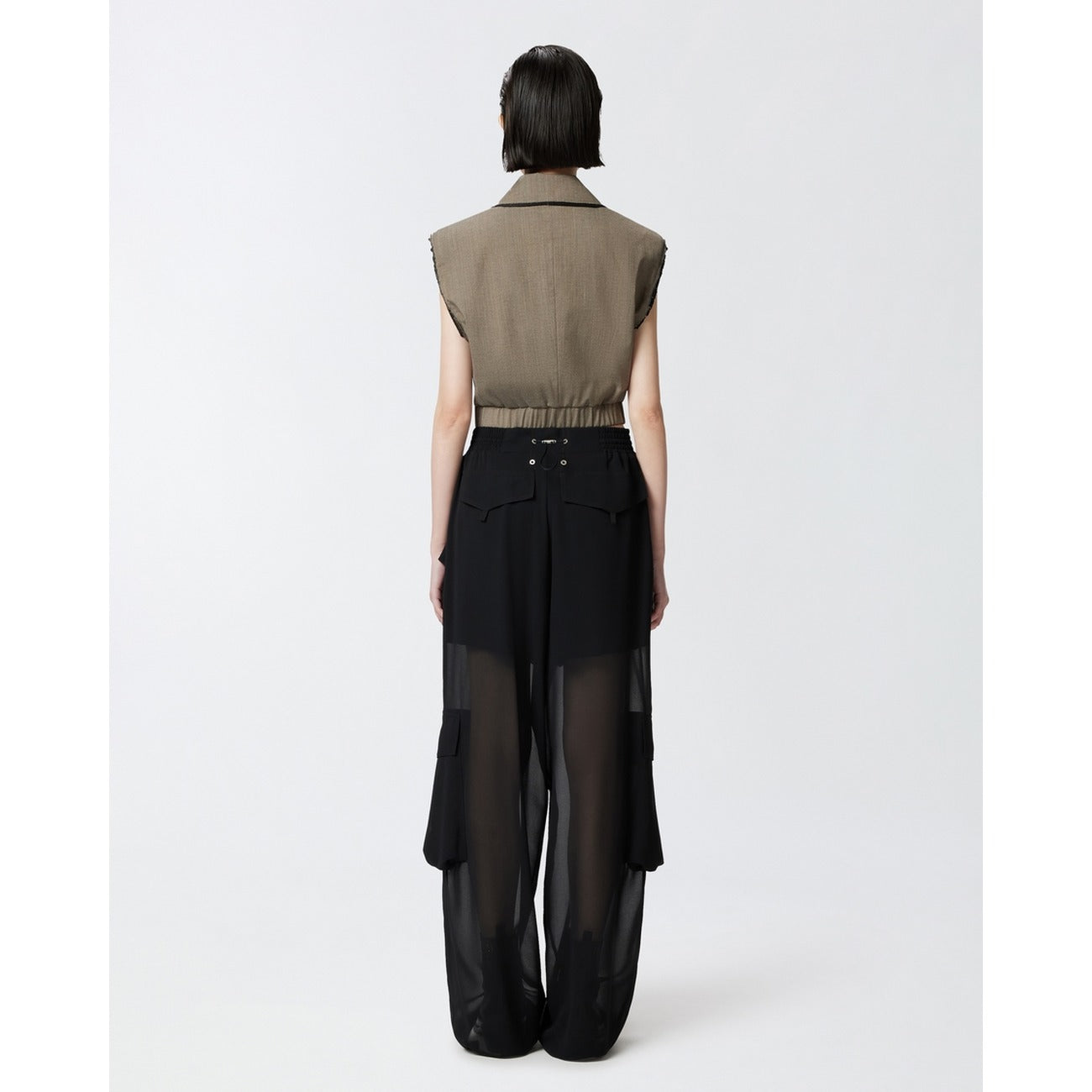 2473469 Pinko Pantaloni Nero Donna