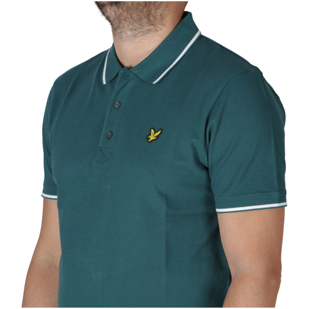 2325213 Lyle & Scott Polo Verde Uomo