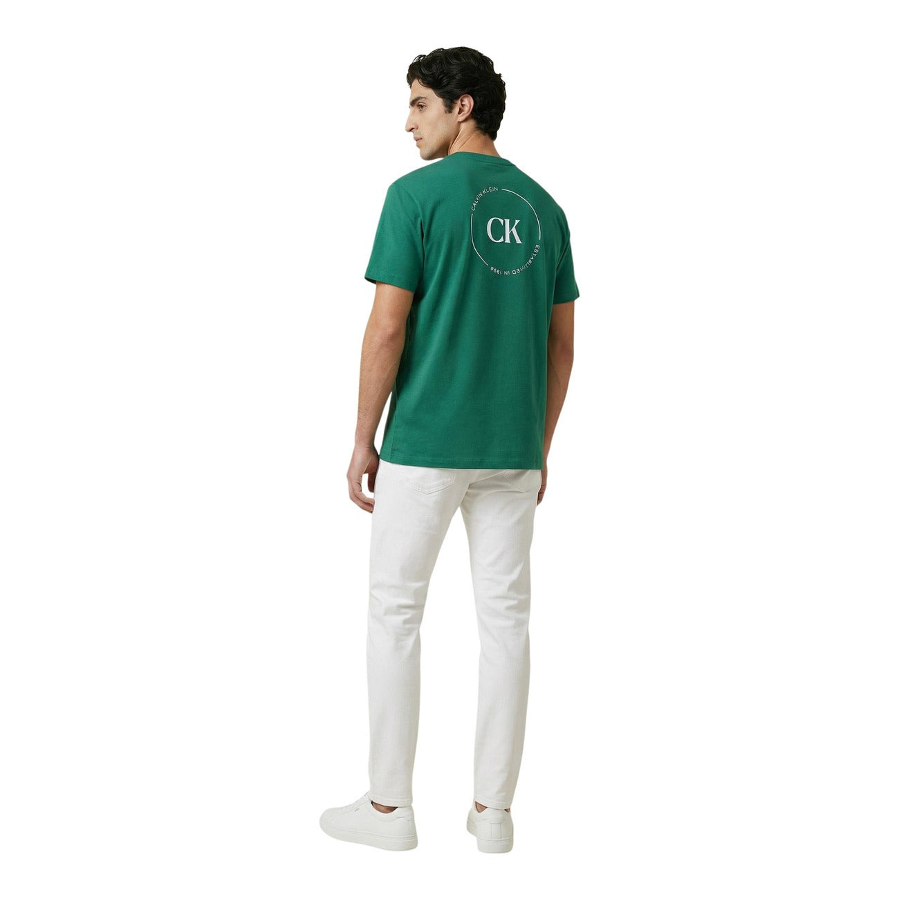 2452645 Calvin Klein Jeans T-Shirt Verde Uomo