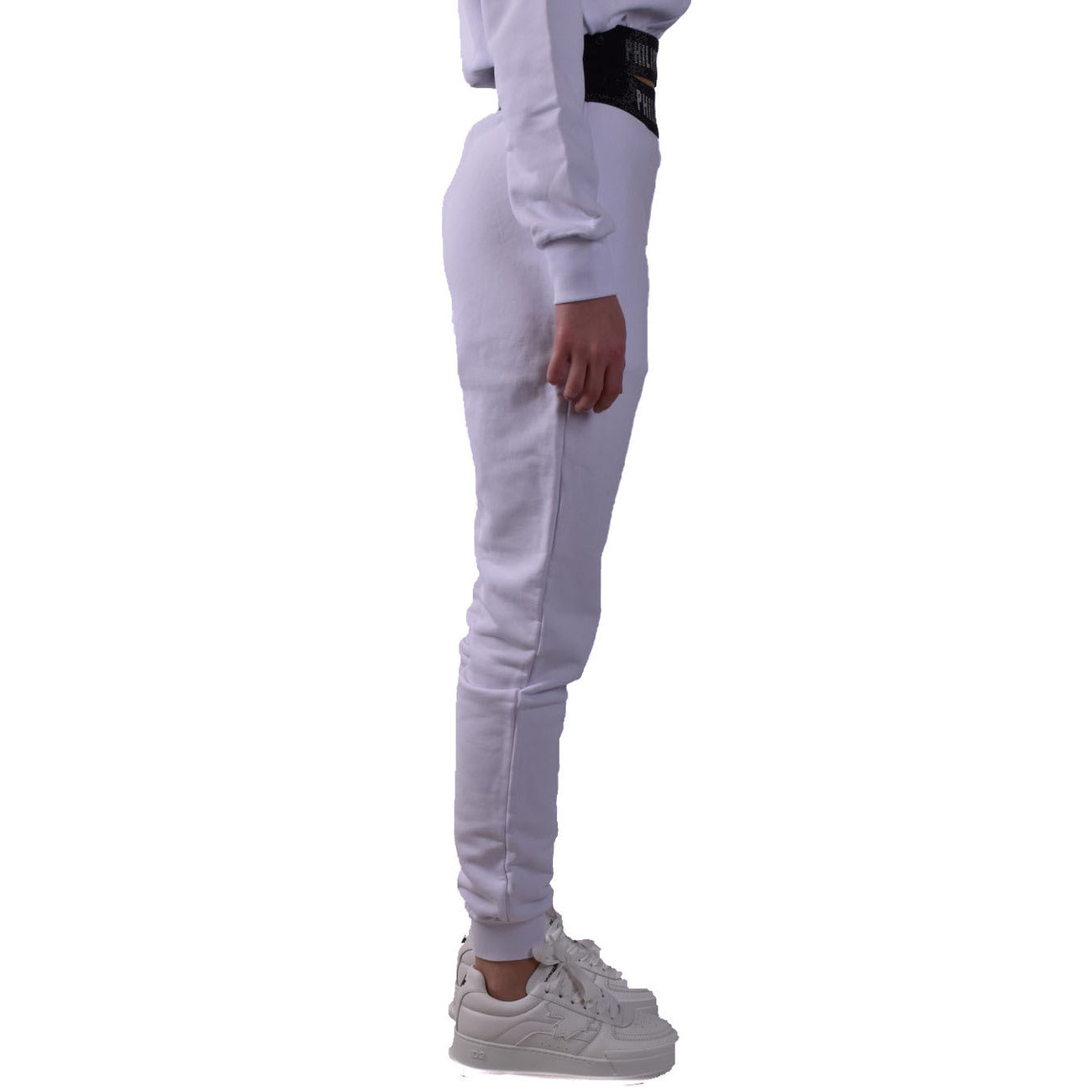 2430741 Philipp Plein Pantaloni Bianchi Donna