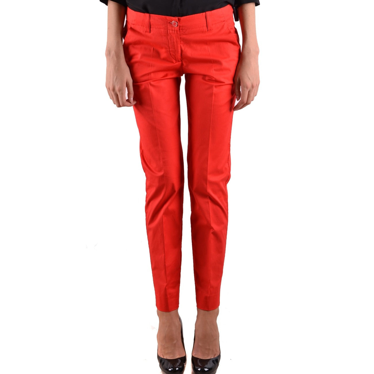 489345 Armani Jeans Pantaloni Rossi Donna Primavera/Estate