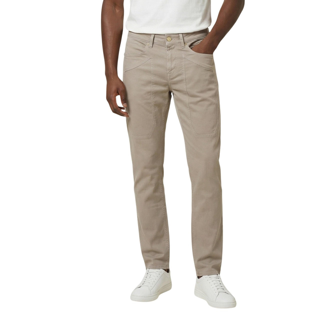 2461191 Jeckerson Pantaloni Beige Uomo