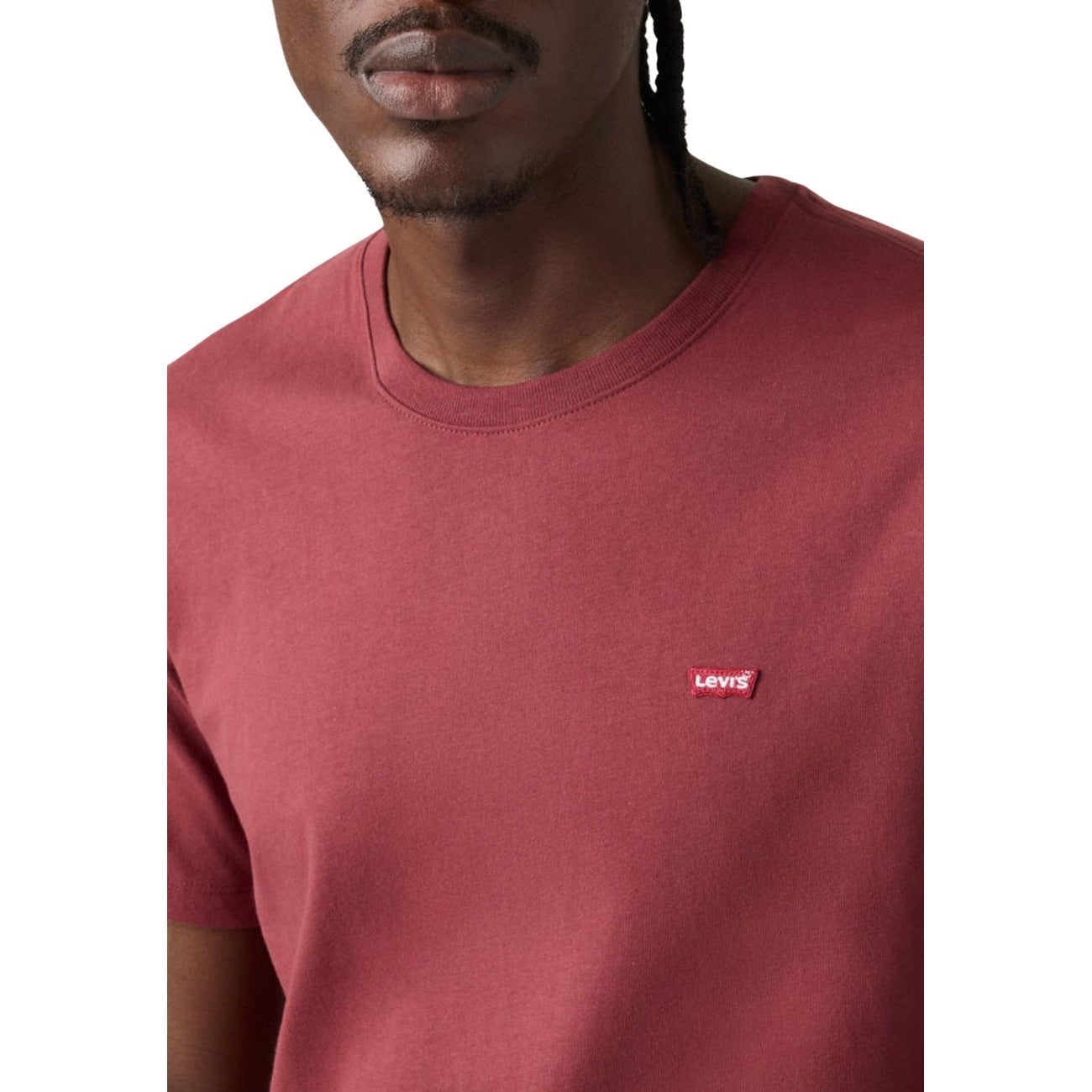 2456419 Levi's T-Shirt Bordeaux Uomo