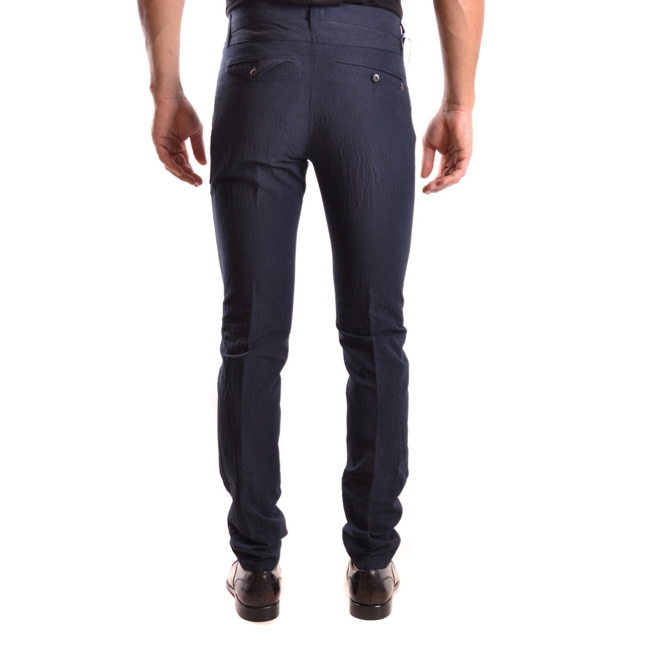 2429586 Dondup Pantaloni Blu 100% Cotone Uomo