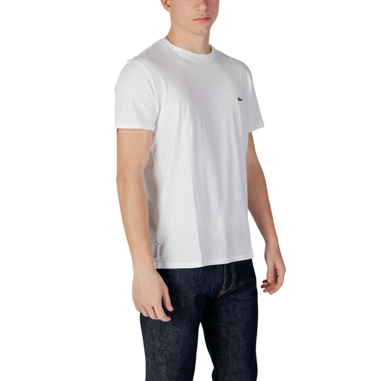 2412580 Lacoste T-Shirt Bianca Uomo
