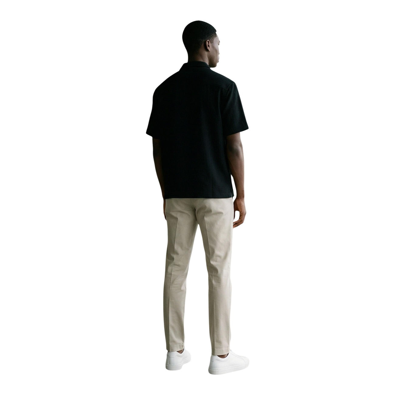 2451664 Antony Morato Camicia Nera Cotone Uomo