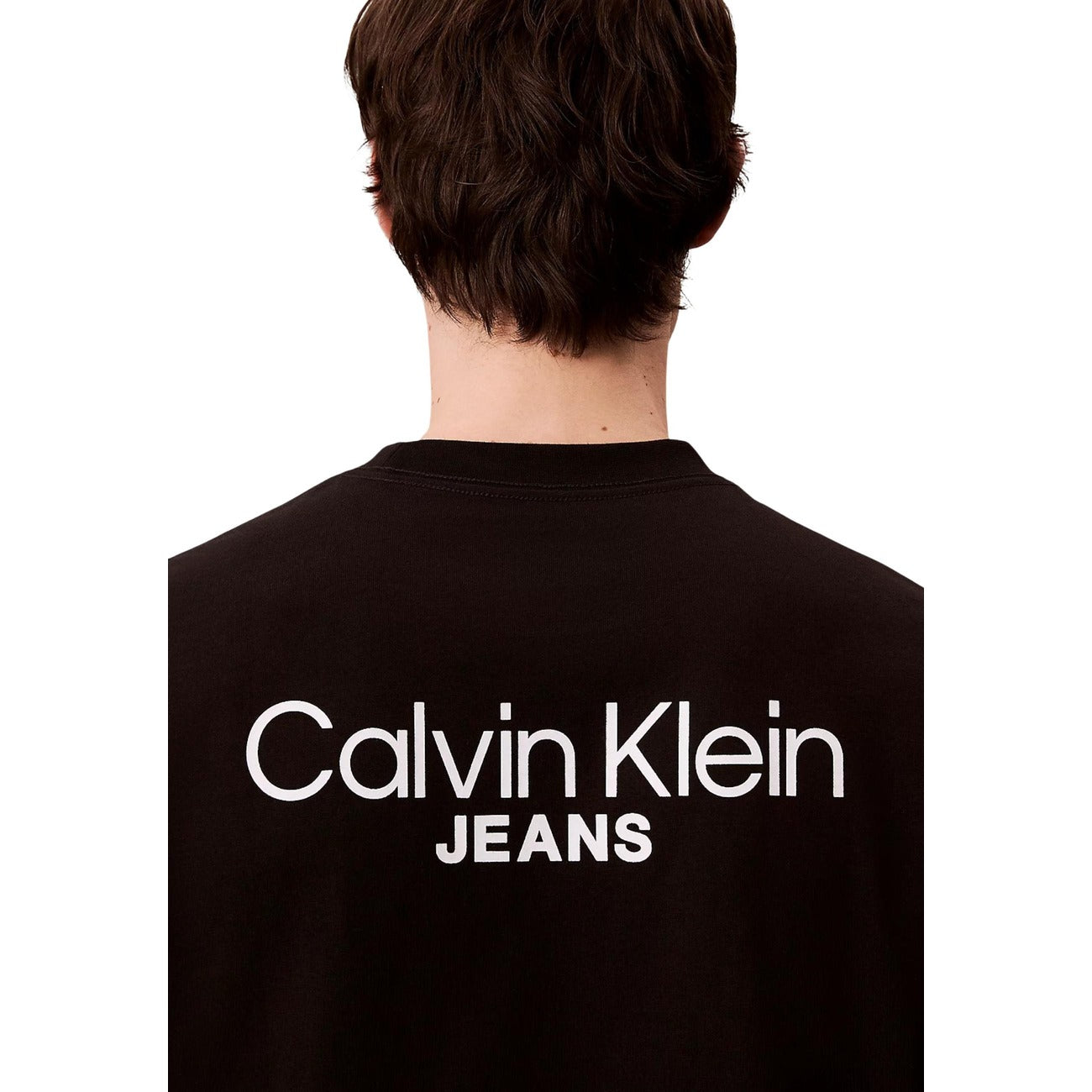 2460013 Calvin Klein Jeans T-Shirt Nero Uomo