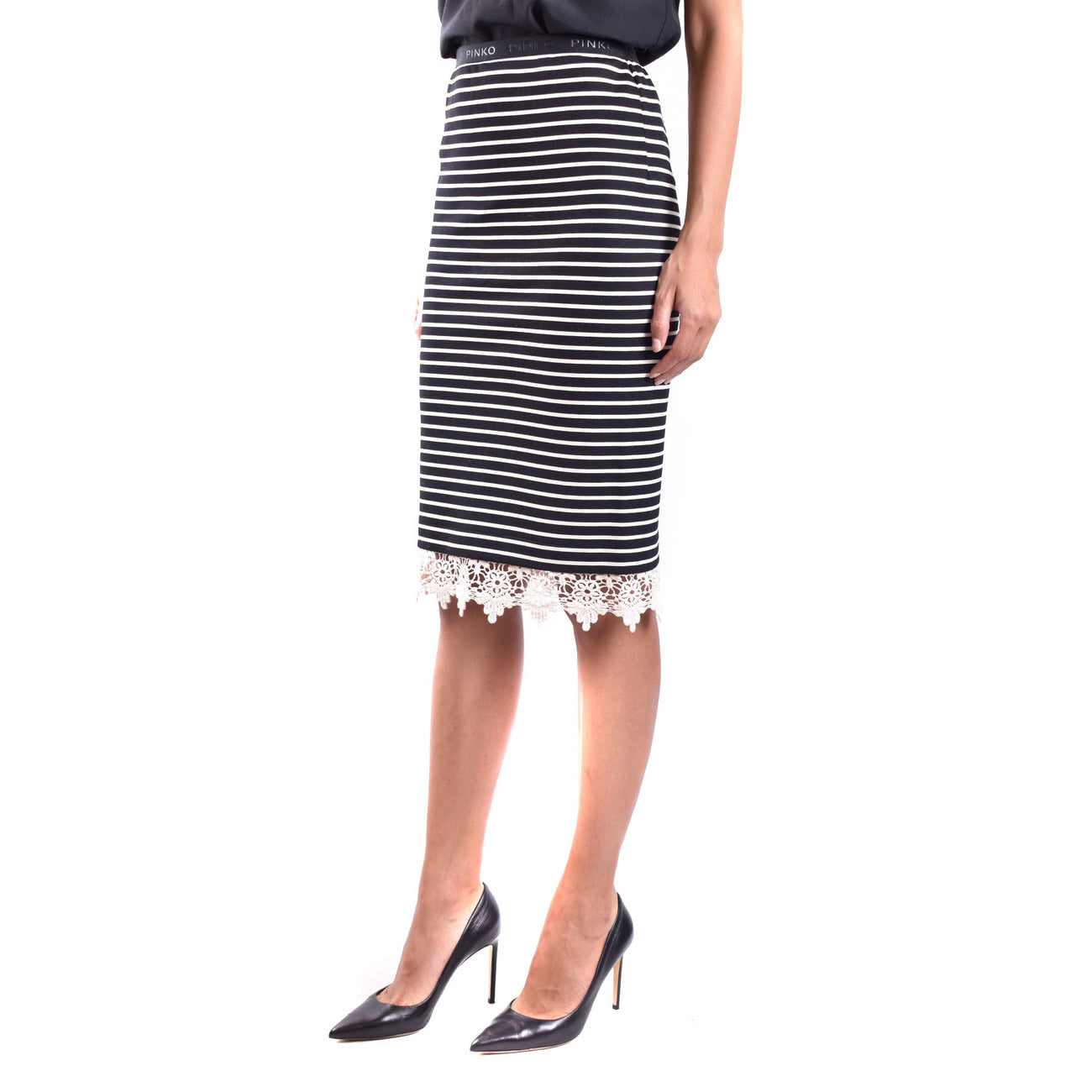 2438498 Pinko Gonna Blu Donna Viscosa 80% Poliammide 17%