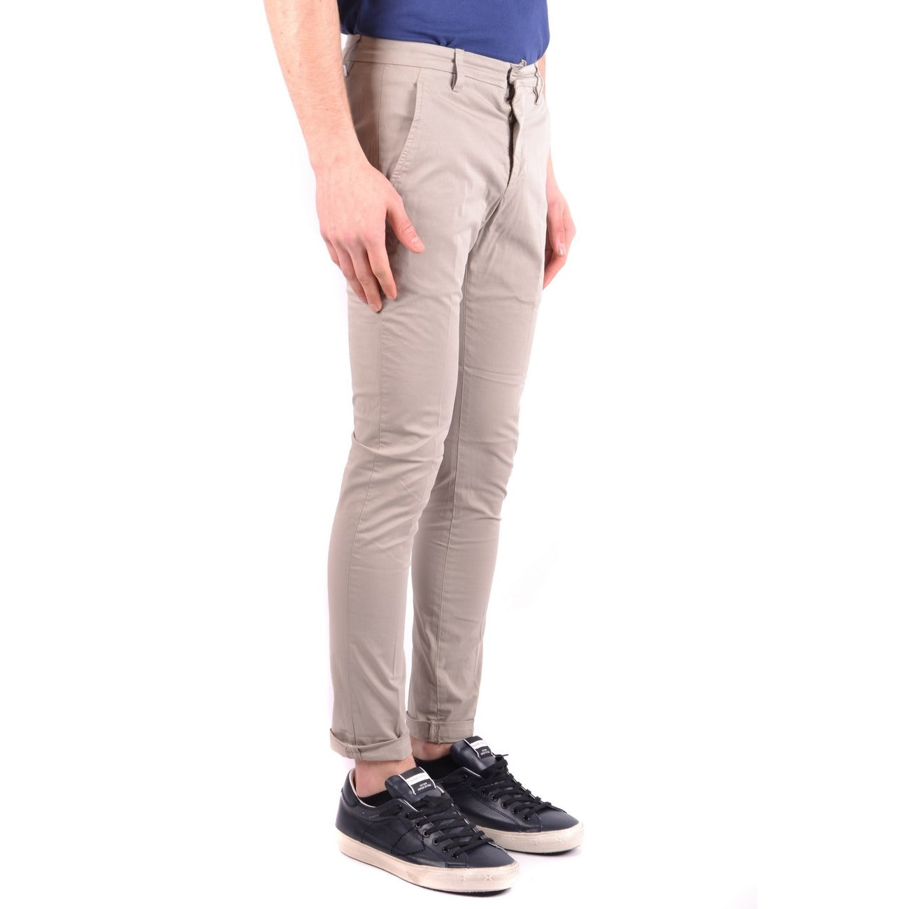 2429588 Dondup Pantaloni Beige Cotone Elastan Uomo