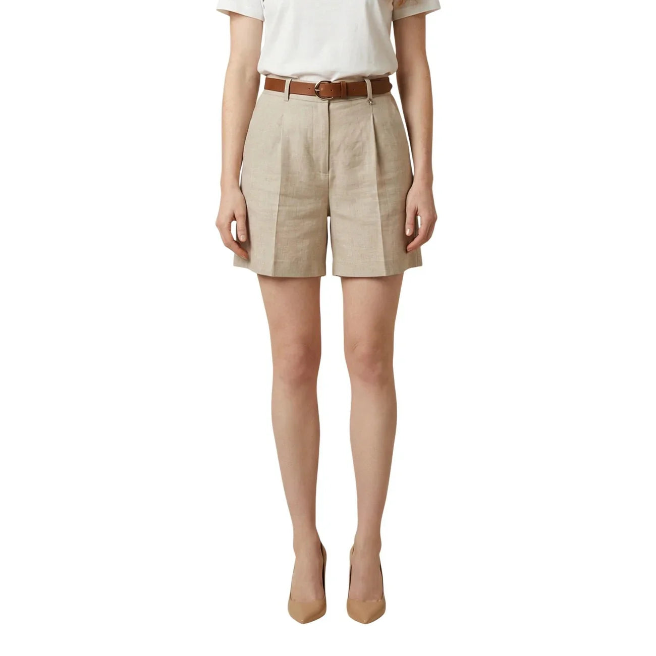 511748 Artigli Shorts Beige Donna Primavera/Estate