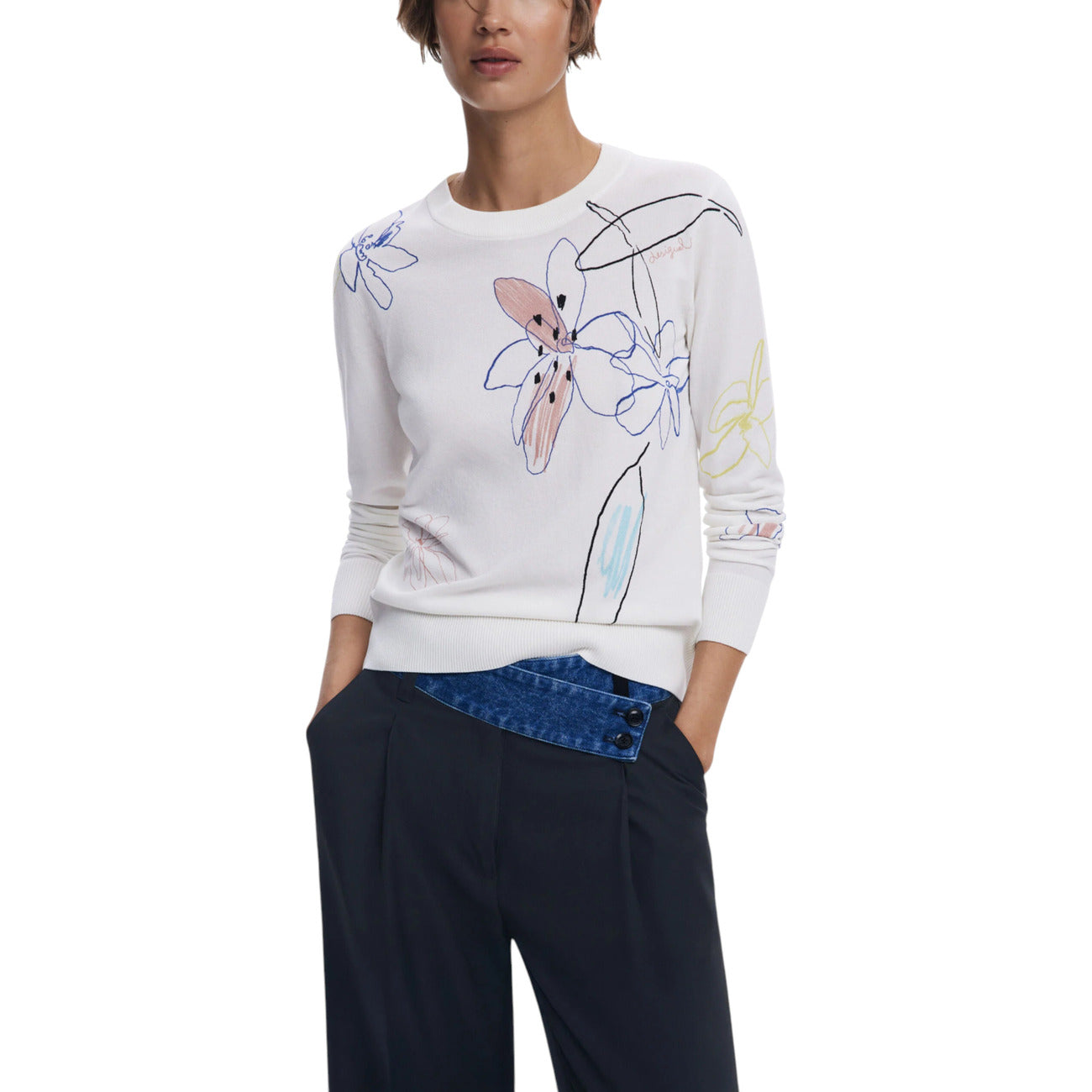 2429823 Desigual Maglia Donna