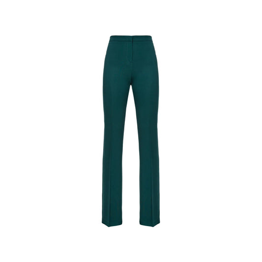 2425048 Pinko Pantaloni Verdi Donna Viscosa 97% Zip