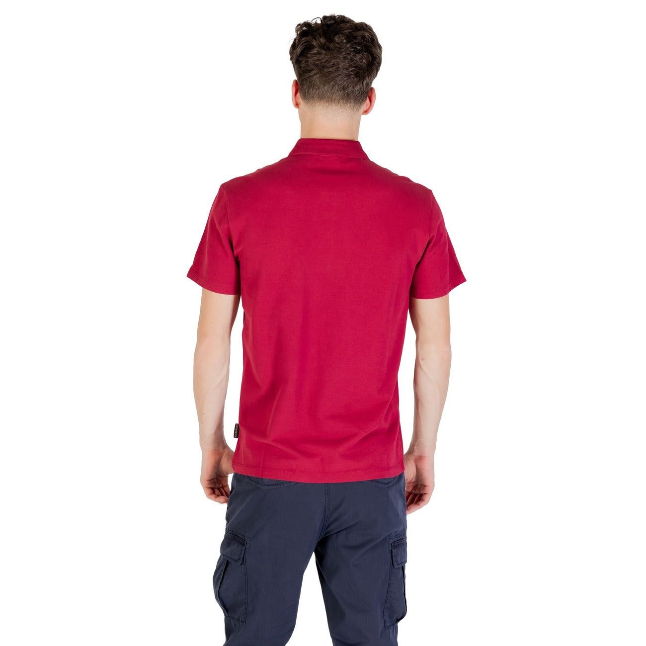 2422850 Napapijri Polo Bordeaux Uomo
