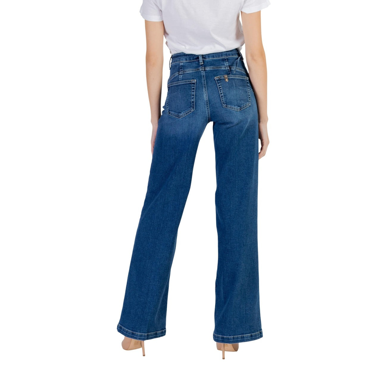 505419 Liu Jo Jeans Blu Cotone Donna