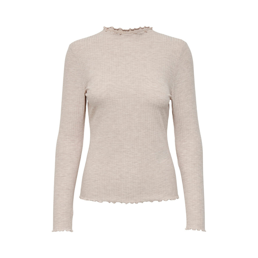 Emma L/S High Neck Top Noos Jrs 15180040