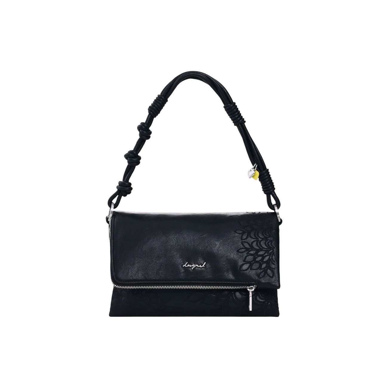 2453187 Desigual Borsa Nera Poliestere