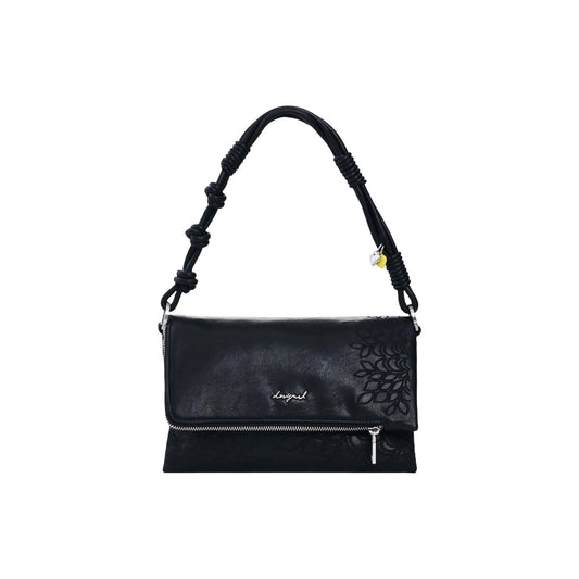 2453187 Desigual Borsa Nera Poliestere