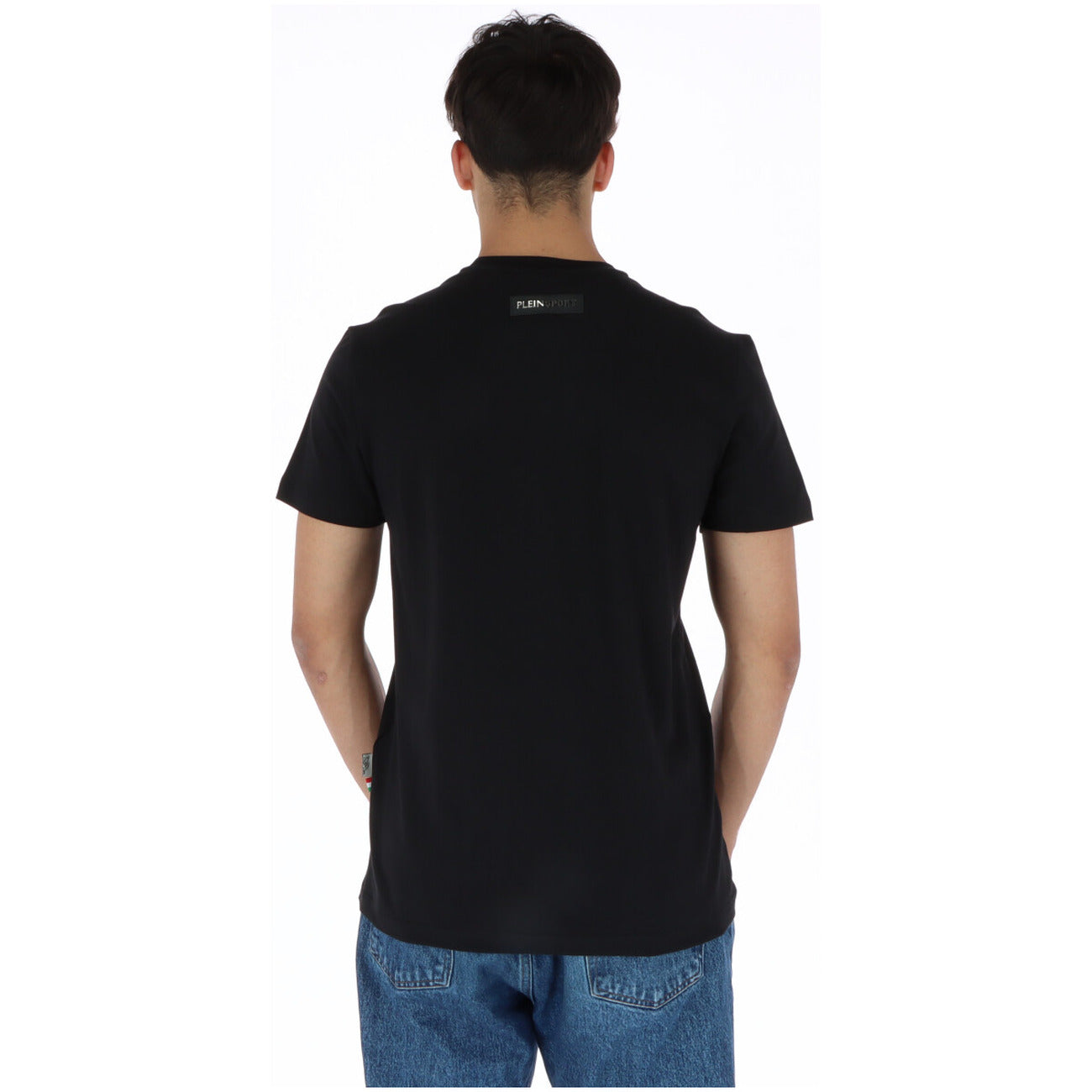 443779 Plein Sport T-Shirt Nero Stampa Uomo