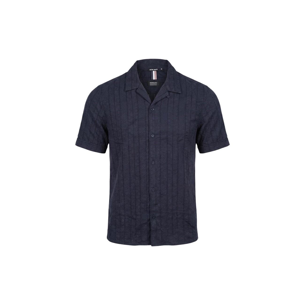 2456474 Antony Morato Camicia Blu Cotone Uomo